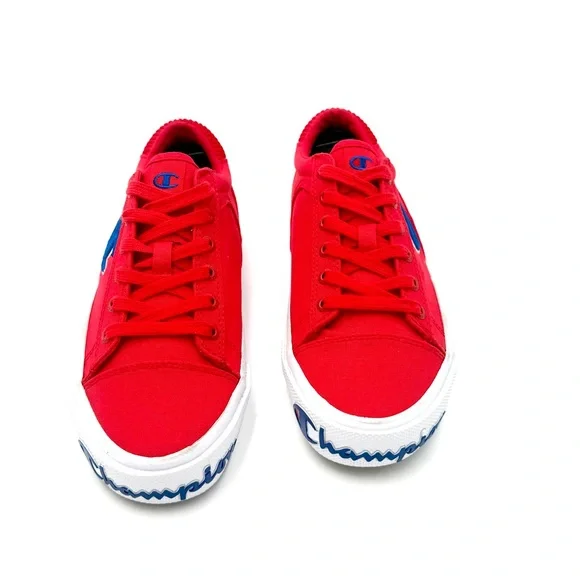 Champion Life™ Fringe Lo Canvas Scarlet Red Sneakers CP100553M Youth 6 NWOT - Picture 5 of 12
